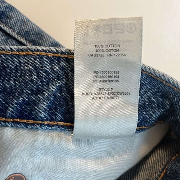 DENIM FORUM - THE JONI LOOSE SHORT SIZE 26 - Picture 6 of 7